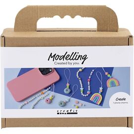 Mini Craft Kit Modelling - Mobile charm - assorted colours (977850) / Toys