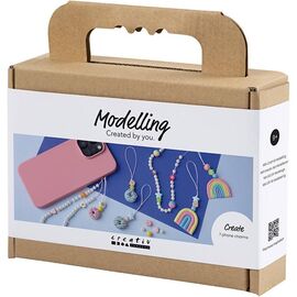 Mini Craft Kit Modelling - Mobile charm - assorted colours (977850) / Toys
