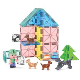 MAGNA-TILES - Doggy Daycare 27 pcs (90355) / Toys