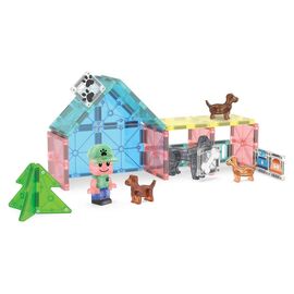 MAGNA-TILES - Doggy Daycare 27 pcs (90355) / Toys