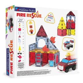Magna-Tiles - Fire Rescue™ 27 Piece Set (90360) / Toys