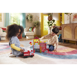 Magna Tiles - Fire Station™ 50 Piece Set (90359) / Toys