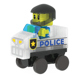 Magna Tiles - Police Patrol™ 20 Piece Set (90353) / Toys