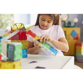 Magna Tiles - Rail Racers Deluxe™ 90 Piece Set (90361) / Toys