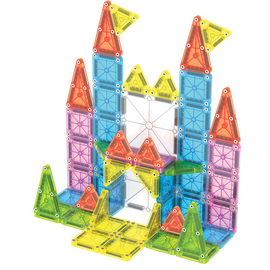 Magna-Tiles - Travel Set Deluxe™ 55 Piece Set (90365) / Toys