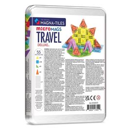 Magna-Tiles - Travel Set Deluxe™ 55 Piece Set (90365) / Toys