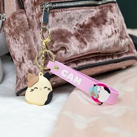 Squishmallows - Cam Wristlet Keyring (350106) / Fan Shop and Merchandise