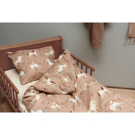 By Mats - Bed Linen Junior Size 100 x 140 cm - Dreamy Unicorn (MAT123) / Baby and Children |  Techbox