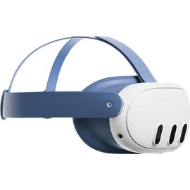 Meta - Quest 3 Facial Interface & Head Strap (Blue) / PC - PC Accessories - Accessories for Consoles - Techbox