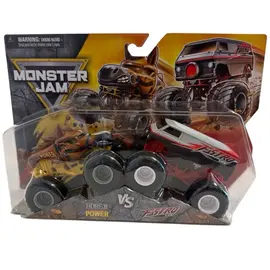 Monster Jam - 1:64 Die Cast 2 pack - Horse Power Vs Fastro Van / Toys