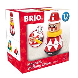 BRIO - Magnetic Stacking Clown (30490) / Toys