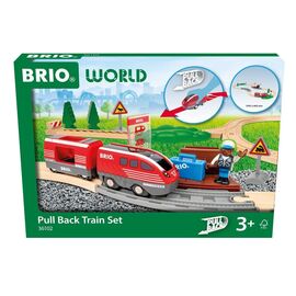 BRIO - Pull Back Train Set (36102) / Toys