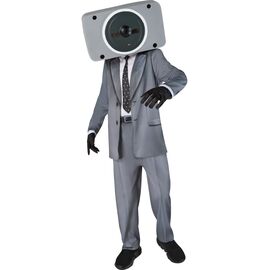 Rubies - Skibidi Toilet Child Costume - Speakerman (122 cm) / Toys - Merchandise Seasonals - Various - Techbox