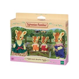 Sylvanian Families - Highbranch Giraffe Family (5639) / Toys