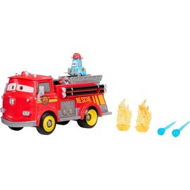 Disney Cars - Radiator Springs Race & Rescue Fire Fighting Red & Guido Playset (JFL54) / Toys