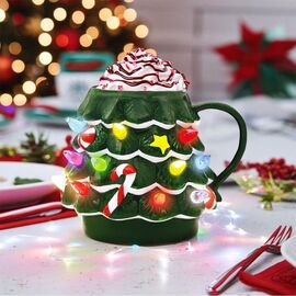 Led Christmas Tree Mug / Gadgets - Mugs & Bottles - Gifts - Techbox