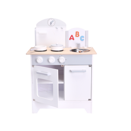 Small Wood - Play Kitchen - Grey (L40193) / Toys