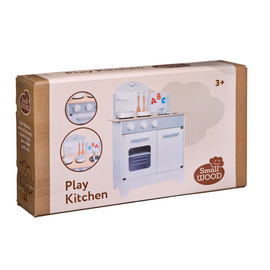 Small Wood - Play Kitchen - Grey (L40193) / Toys