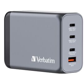 Verbatim - GNC-240 GaN Charger 4 Port 240W USB-A/USB-C / Electronics
