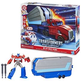 Transformers - Earthsp Optimus Prime Battle Trailer (G07505L0) / Toys