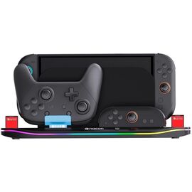 Nacon - Charging Station XL til Nintendo Switch II – Oplad 4 Joy-Con / Nintendo Switch 2 - Nintendo Switch 2 Accessories - Accessories for Consoles - Techbox