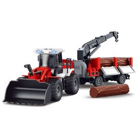 KLX - Bulldozer w/hanger, woods, friction, light & sound (534675) / Toys