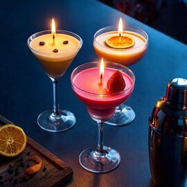 Mikamax - Cocktail Candle Set / Gadgets