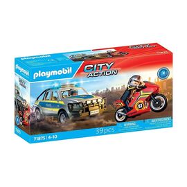 Playmobil - Police Chase with Pick-Up Truck (71875) / Toys |  Techbox