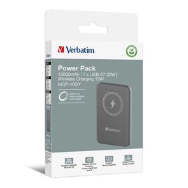 Verbatim - Charge ´n´ Go Magnetic Wireless Power Bank 10000 / Electronics