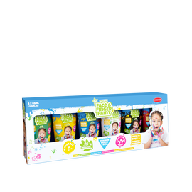 Face Painttoos - 65ml Tubes 6-Pack (109004) / Toys