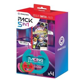 Oniverse Nsw Bundle Ciab Nickelodeon Kart Racers 2: Grand Prix  + 4 Wheels / Nintendo Switch