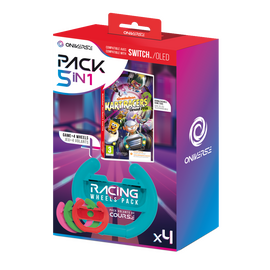 Oniverse Nsw Bundle Ciab Nickelodeon Kart Racers 2: Grand Prix  + 4 Wheels / Nintendo Switch