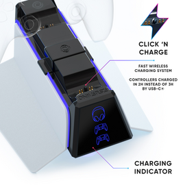 ONIVERSE PS5 FAST CHARGING STATION - BLACK / PlayStation 5 - PS5 Accessories - Accessories for Consoles - Techbox