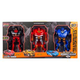 Speed Car - Transrobot - 3 Large Vehicles (46452) / Toys