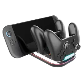 Tri Opladningsstation til Nintendo Switch II / Nintendo Switch 2 - Nintendo Switch 2 Accessories - Accessories for Consoles - Techbox