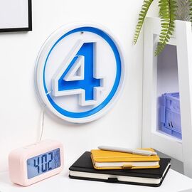 Fantastic 4 Wall Mountable LED Neon Light / Fan Shop and Merchandise |  Techbox