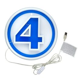 Fantastic 4 Wall Mountable LED Neon Light / Fan Shop and Merchandise |  Techbox