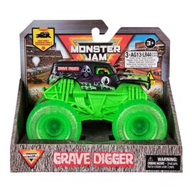Monster Jam 1:43 Light Up Wheels Truck - Grave Digger / Toys