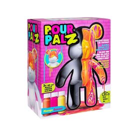 Pour Palz - DIY Paint Bear collectible - Mango Sunset / Toys