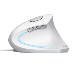 TRUST VERTO ERGO MOUSE - WHITE / Computers