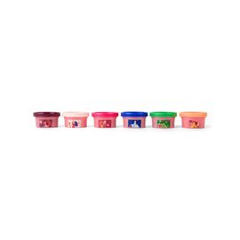 Disney Princess pack 6 mini pots of modelling clay