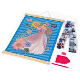 Disney Princess Wooden frame with diamond painting