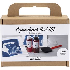 Creativ - Cyanotype Tool Kit, Accessories, blue, 1 pack - (977819) / Toys