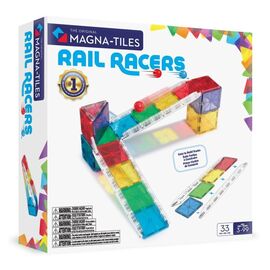 MAGNA-TILES - Small Rail Racer 33 pcs (90362) / Toys