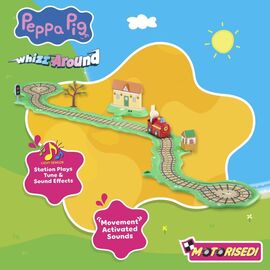 Peppa Pig - Whizz Around Clickety Clack Train (8344) / Toys