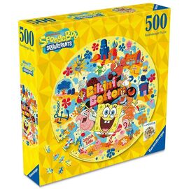 Ravensburger - Sponge Bob 500p round (12001657) / Toys