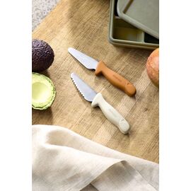 Filibabba - Beginner's cutting knives 2-pack - Pumpkin + Offwhite (FI-03807) / Baby and Children