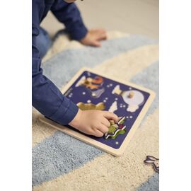Filibabba - Wooden sensory puzzle - Little Adventurers (FI-03828) / Toys |  Techbox