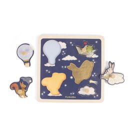Filibabba - Wooden sensory puzzle - Little Adventurers (FI-03828) / Toys |  Techbox