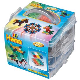 Hama - Small storage box with 6000 beads (386701) / Toys